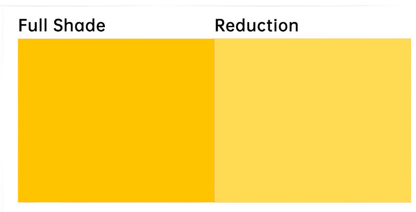 顏料黃62顏色色卡