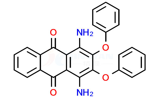 溶劑紫59分子結構圖