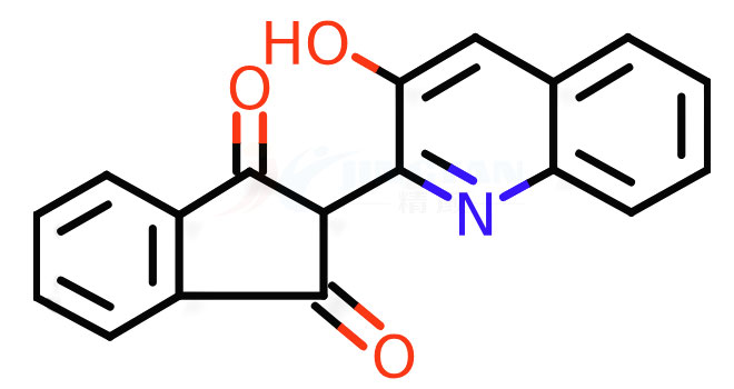 溶劑黃114分子結(jié)構(gòu)圖