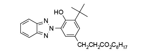 巴斯夫Tinuvin 384-2紫外線吸收劑分子結構式