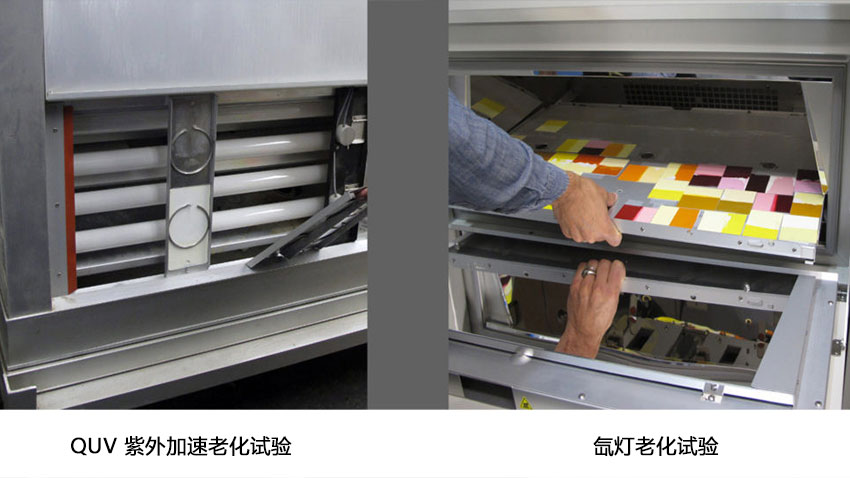 顏料氙燈紫外加速老化試驗