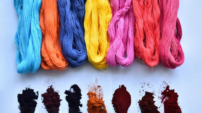 酸性金屬絡合染料在羊毛纖維上的染色效果